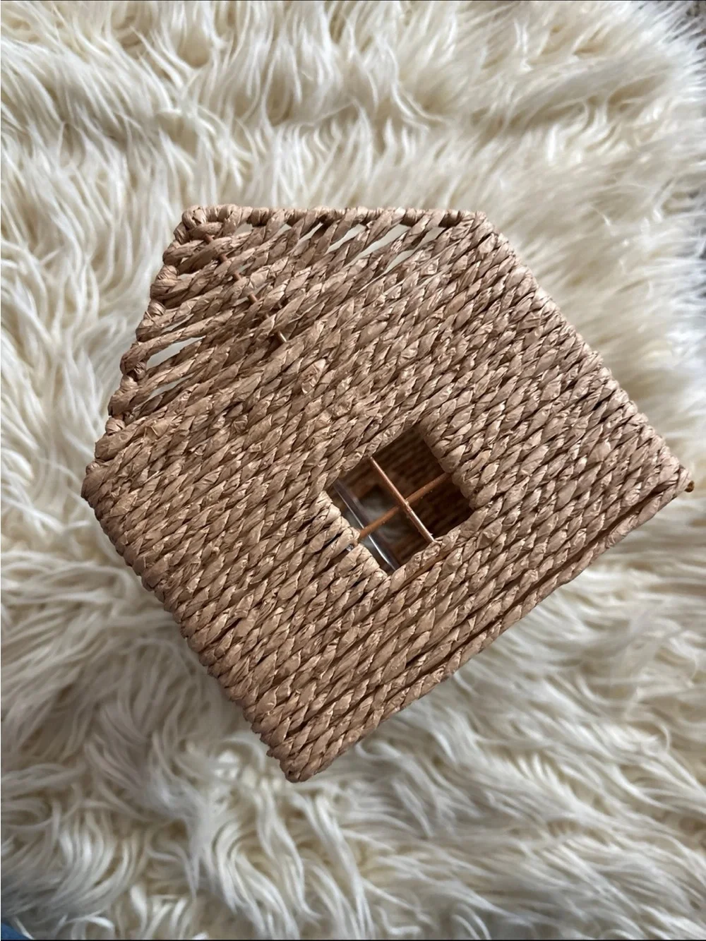 Target Bullseye playground woven house storage basket